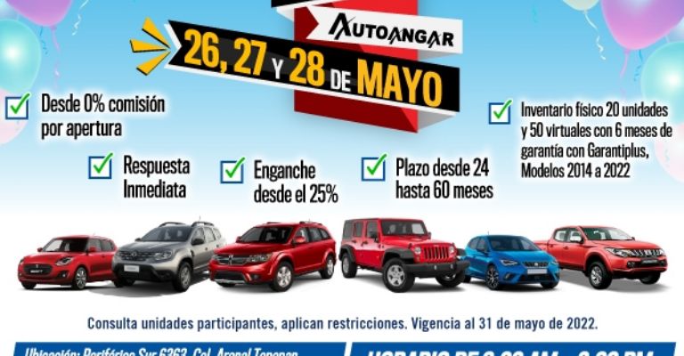 Gran Feria de Crédito de Autoangar Tepepan