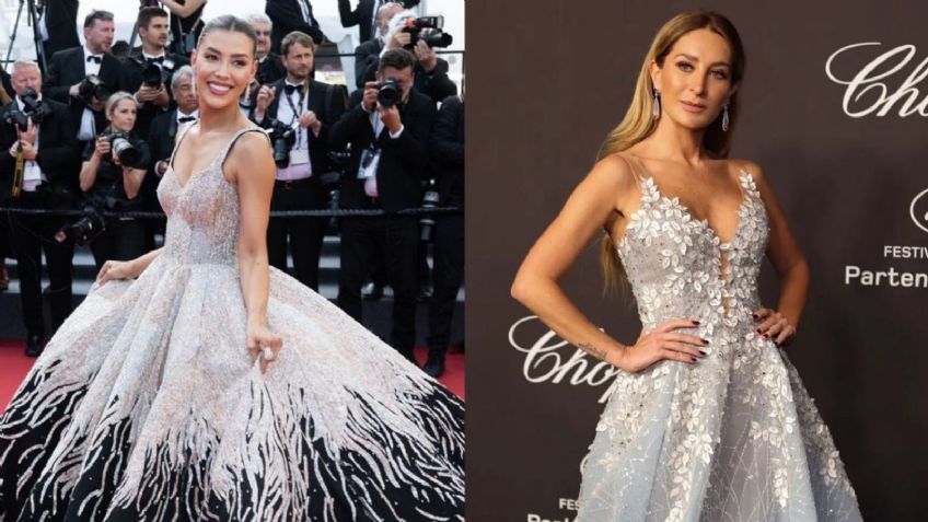 Michelle Salas derrocha sensualidad en Cannes con LUJOSO vestido satinado