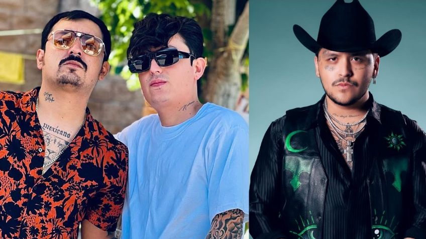 Christian Nodal le responde a Los Dos Carnales ¿planean dueto o se los quiere llevar a su disquera? FOTO