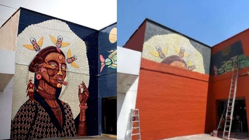 "Uniformar una gran ciudad es una gran tontería": Sego, artista del mural borrado en la alcaldía Cuauhtémoc