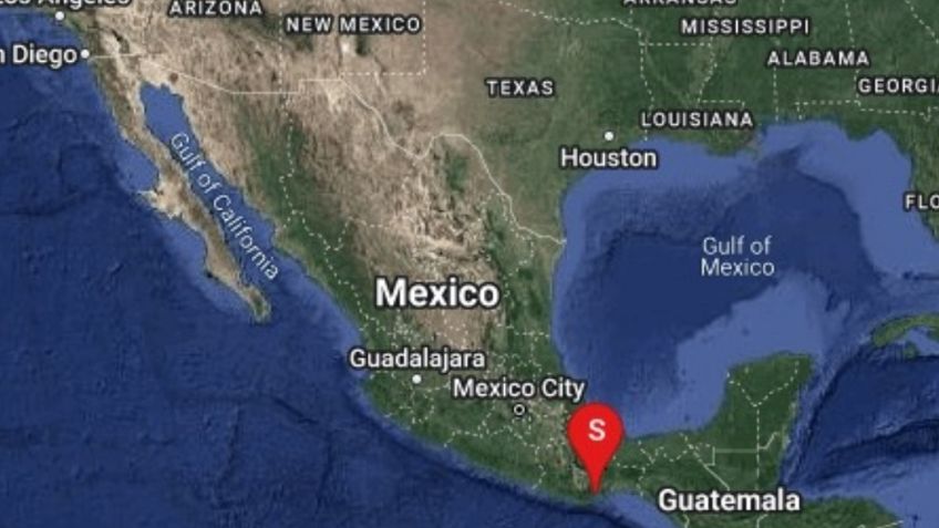 Se registra sismo de magnitud 5.5 en Oaxaca; se percibió en la CDMX