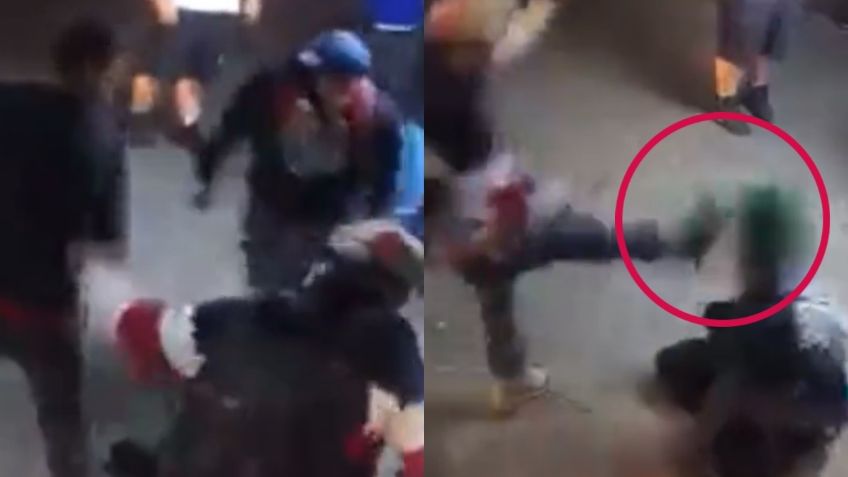 Mujer queda con la mandíbula rota tras ser brutalmente golpeada por 3 hombres en las calles de NY | VIDEO