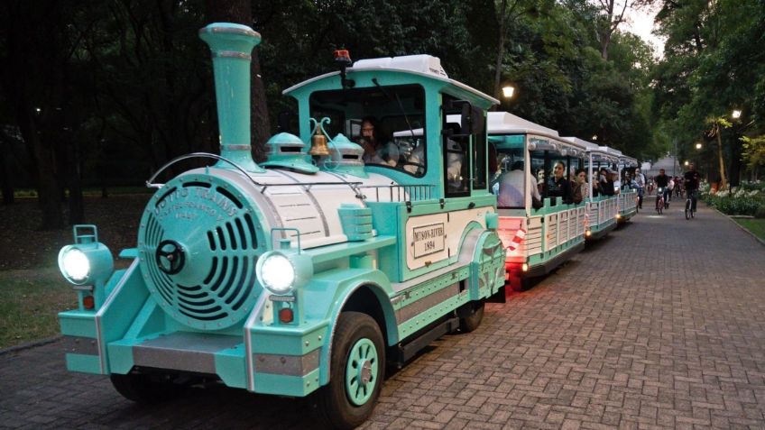 Regresa el trenecito al Bosque de Chapultepec