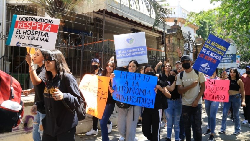 Estudiantes de la UdeG alistan marcha para existir autonomía universitaria