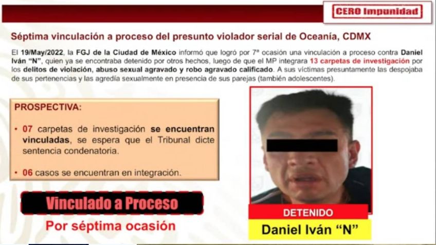 Violador serial de Oceanía atacaba a sus víctimas frente a sus parejas; así operaba al oriente de la CDMX