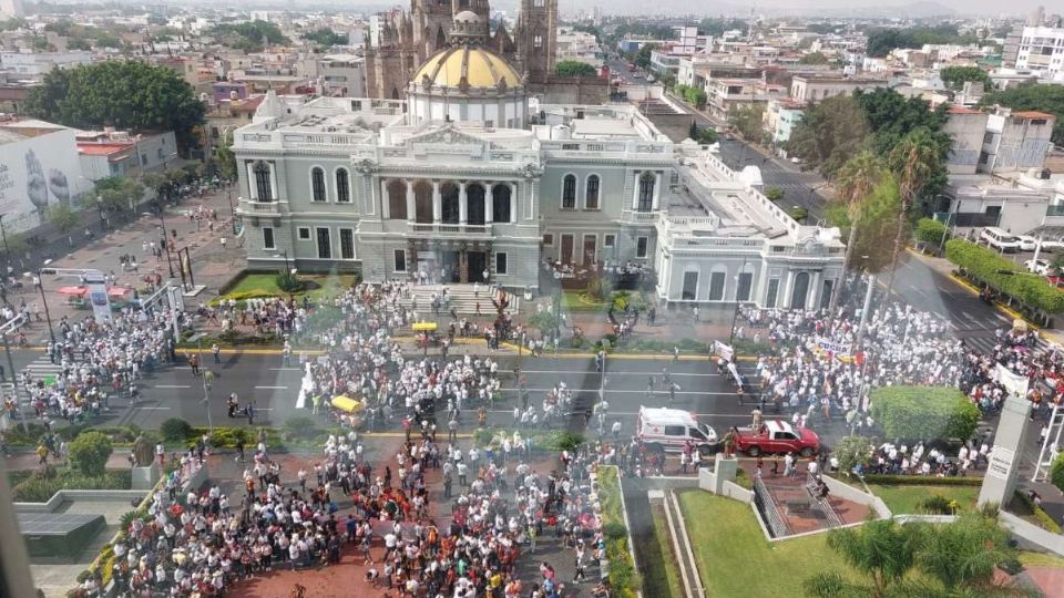 La marcha se realizó en Jalisco