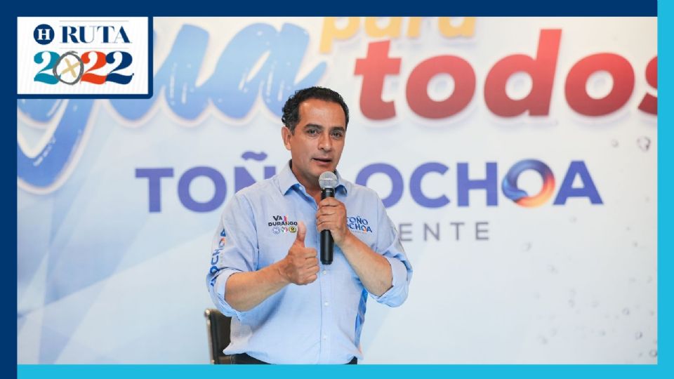 Toño Ochoa, candidato a presidente municipal