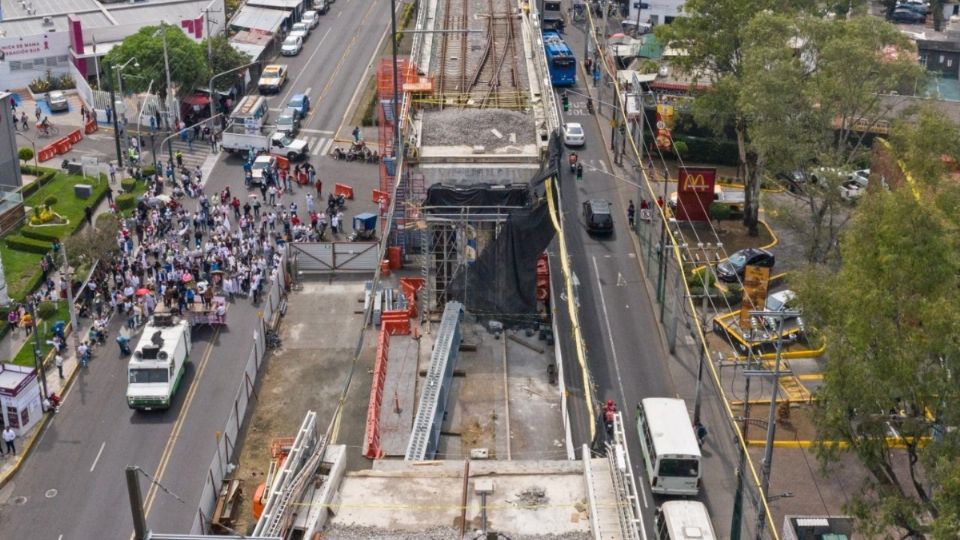 “Estamos trabajando en la mitad de lo que es la Línea 12'.