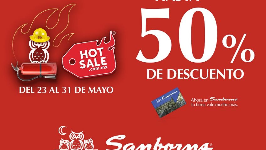 Hot Sale, solo en Sanborns