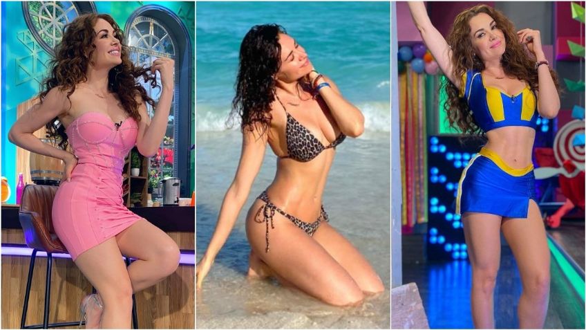 Mayte Carranco: 5 FOTOS que la coronan como la conductora con mejor silueta