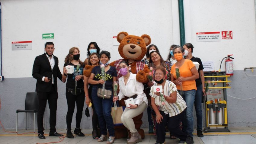 MG Aeropuerto impartió el 1er curso de mecánica dirigido a mamás