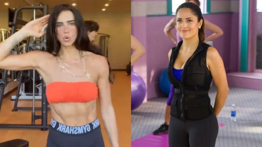 Salma Hayek le pidió a Bárbara de Regil que le pusiera una rutina de ejercicio; esto respondió la influencer| VIDEO