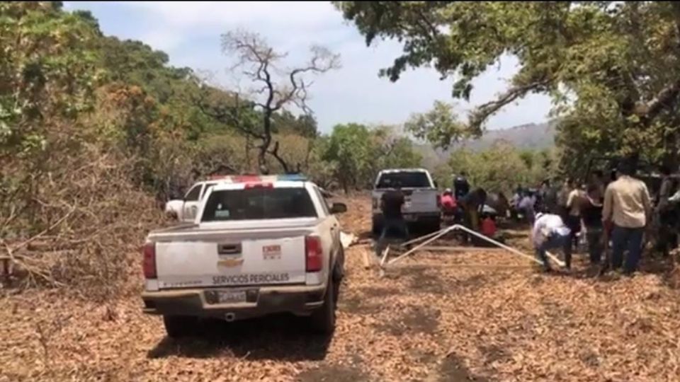 Los cadáveres se encontraban abandonados en la zona