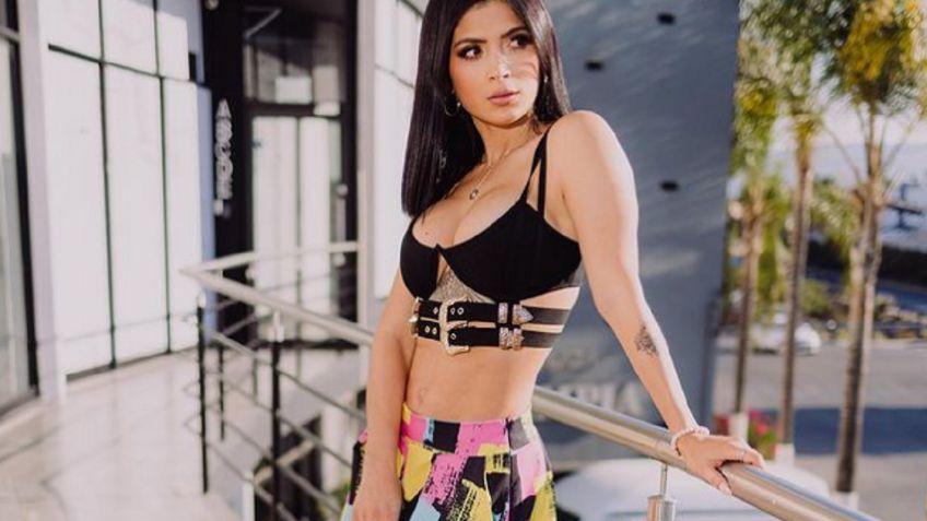 Kimberly Flores impacta con el body de corset perfecto para desfilar | FOTO