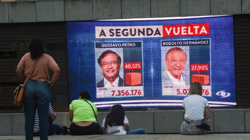 Gustavo Petro y Rodolfo Hernández ganan primera vuelta en Colombia