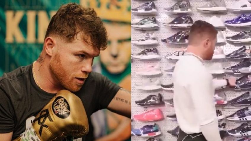 "Canelo" Álvarez no tiene límite para sus lujos, esta es su excéntrica manera de comprar tenis: VIDEO