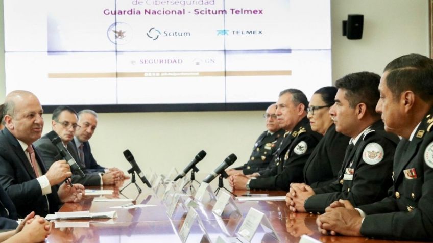 Guardia Nacional y Scitum Telmex firman convenio para contener ataques cibernéticos en empresas e instituciones