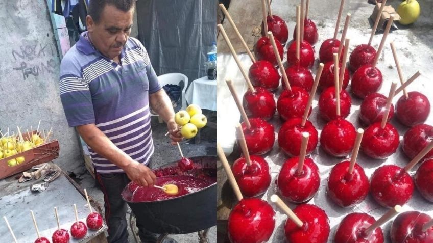 Sin previo aviso, cancelan pedido de 1500 manzanas a un vendedor en Monterrey y se vuelve viral | FOTO