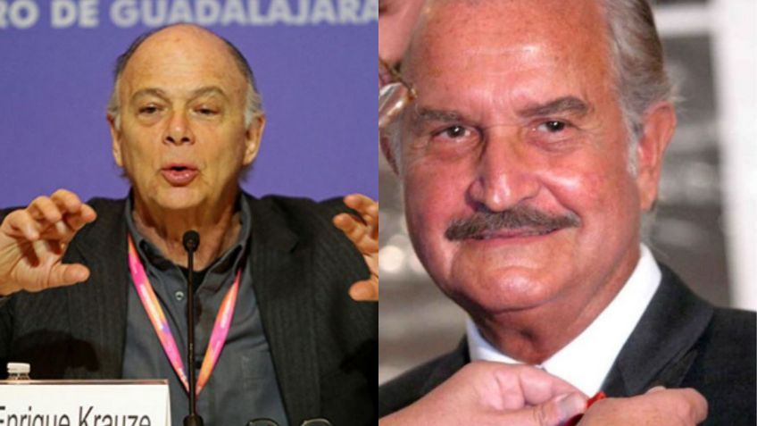 “Cucaracha ambiciosa”: el día que Carlos Fuentes llamó así a Enrique Krauze