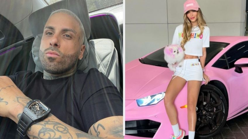 Aleska Génesis, exnovia de Nicky Jam, vende el Lamborghini rosa que el cantante le regaló