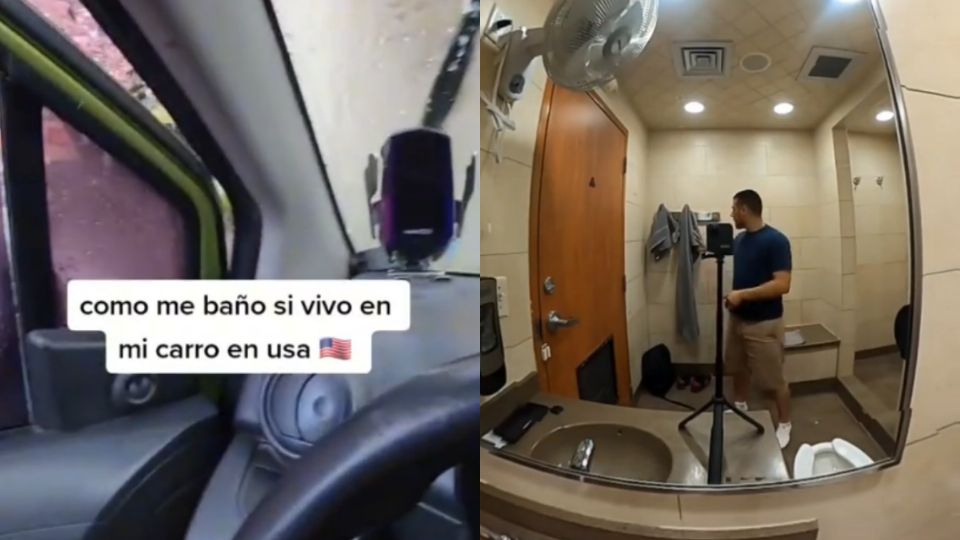 El hombre ha vivido en su auto durante ocho meses