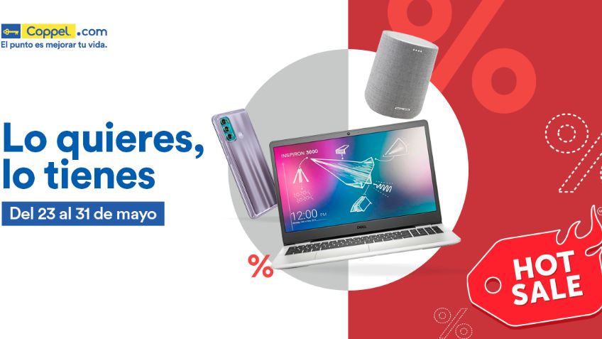 Últimas ofertas del Hot Sale: productos con hasta un 60% de descuento en Coppel