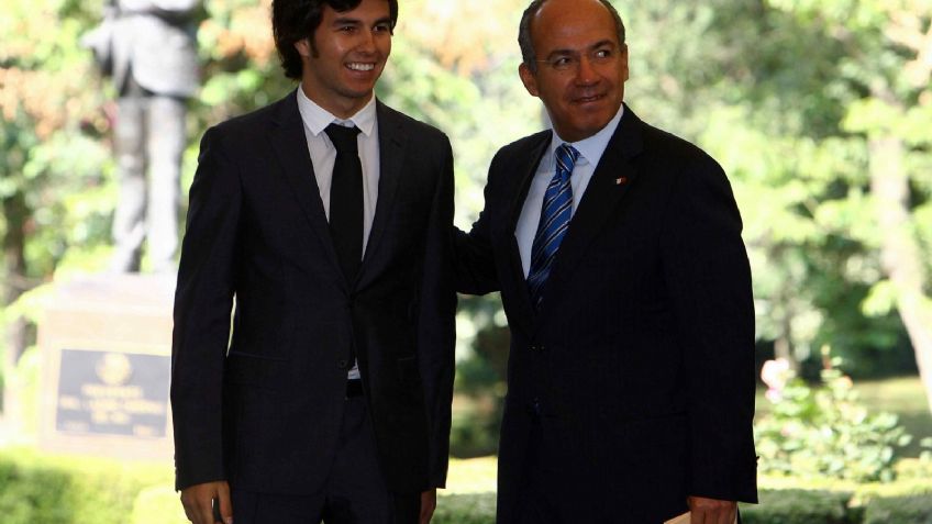 "Tenemos mucho que agradecerle": Papá de Checo Pérez asegura que Felipe Calderón ayudó al piloto a llegar a la F1