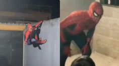 Imitador de "Spider-Man" hace espectacular entrada en fiesta infantil y reacción de los niños se vuelve viral | VIDEO