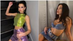 Dua Lipa presume cuerpazo con ajustados leggins al hacer complicada postura de yoga | VIDEO