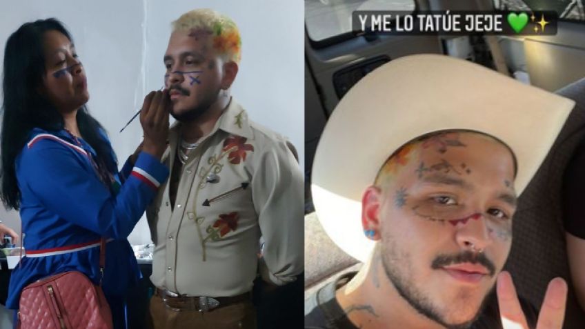 Christian Nodal: El importante significado de su nuevo tatuaje en la cara ¡también vas a querer uno!