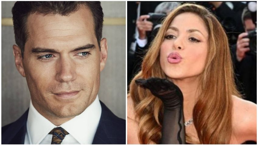 ¡Cuidado Piqué! Shakira conquista a Henry Cavill y hasta lo desconcentra