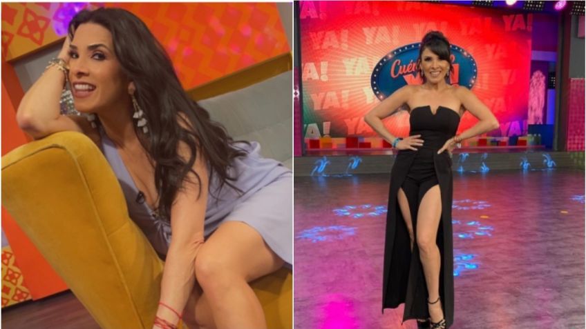 Dalilah Polanco luce el traje de baño completo estampado perfecto para mujeres maduras | VIDEO