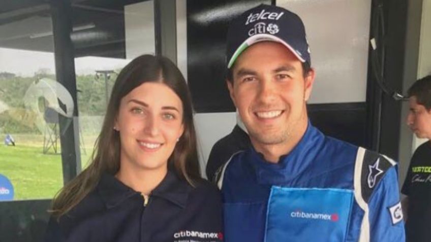 Carola Martínez, esposa de "Checo" Pérez, reacciona a supuesta infidelidad del piloto mexicano de F1