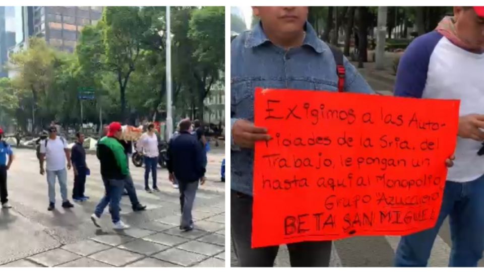 Los trabajadores serán recibidos por las autoridades a la 1:00 de la tarde