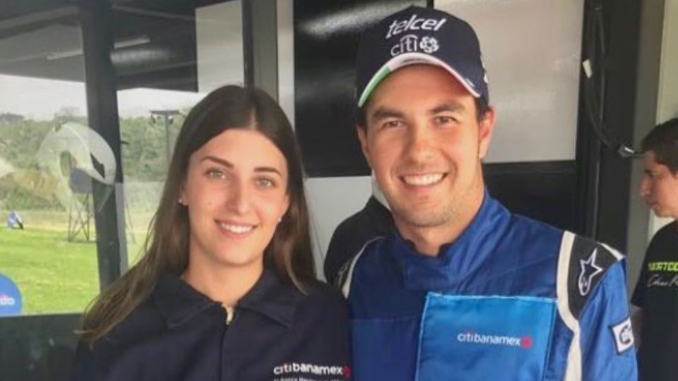 Así reaccionó la esposa de 'Checo' Pérez a supuesta infidelidad del piloto