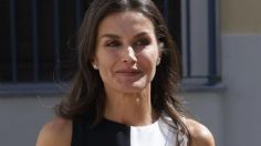 ¡Le pasa hasta a la reina de España! Letizia se encontró a una mujer usando el mismo vestido