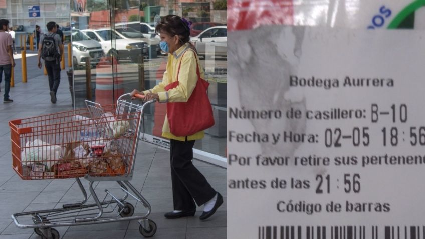 Hombre exhibe a tienda de autoservicio por cobrarle uso de lockers para paquetería y así dejarlo entrar