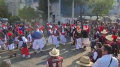 5 de mayo: Con trompetas y tambores celebran la Batalla de Puebla en Peñón de los Baños