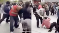 La brutal golpiza que 30 jóvenes dieron al papá de un niño que era víctima de bullying en la escuela | VIDEO