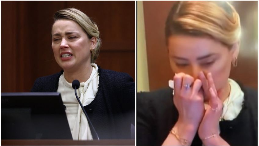 ¿Amber Heard se "metió" algo durante el juicio? Captan polémico VIDEO y desata rumores de "drogadicción"