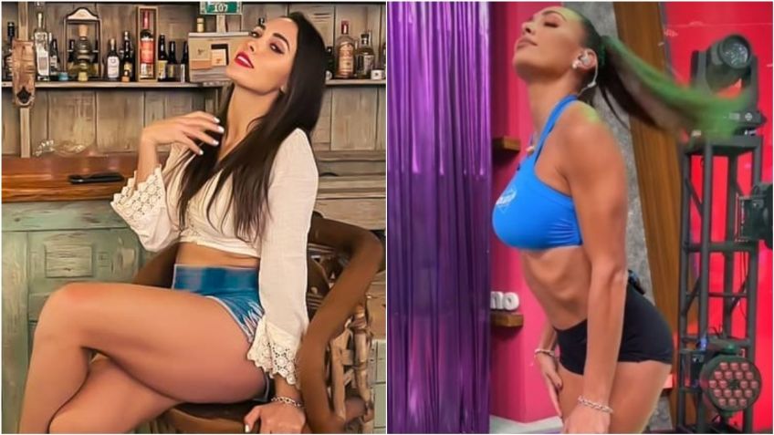 Macky González enciende la red en minifalda y bralette blanco; es la más bella de Exatlón México