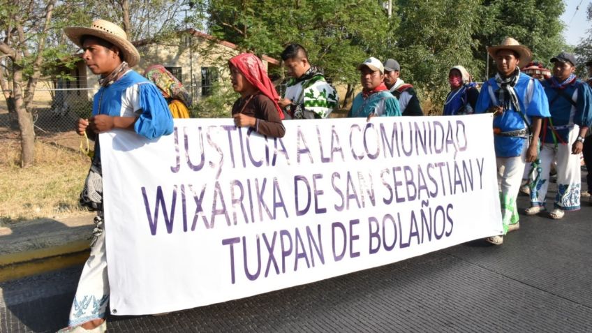 SEGOB ha pedido que caravana wixárika no salga de Jalisco