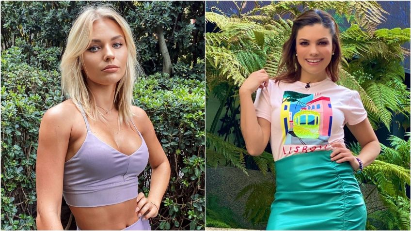 Irina Baeva da cátedra de estilo con el look de minifalda más moderno y opaca a Tábata Jalil