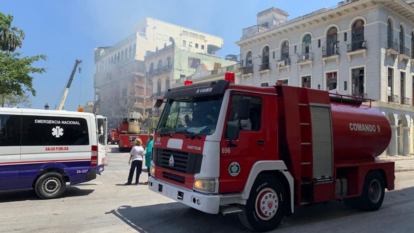 VIDEOS: Fuerte explosión destruye Hotel Saratoga en La Habana, no se sabe si hay víctimas