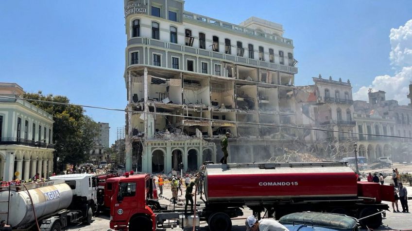 Gira de AMLO por Cuba sigue pese a explosión en La Habana, informa Ebrard