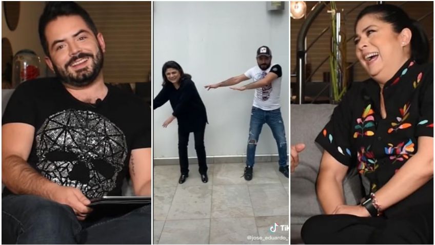 ¿Bailas mejor que Victoria Ruffo y José Eduardo Derbez? Lanzan RETO en TikTok