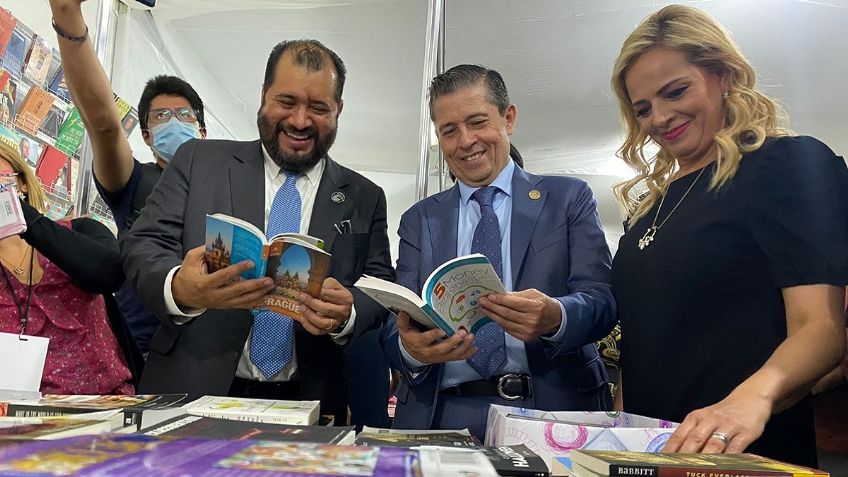 Inauguran la 1ª Feria Internacional del Libro en Coyoacán