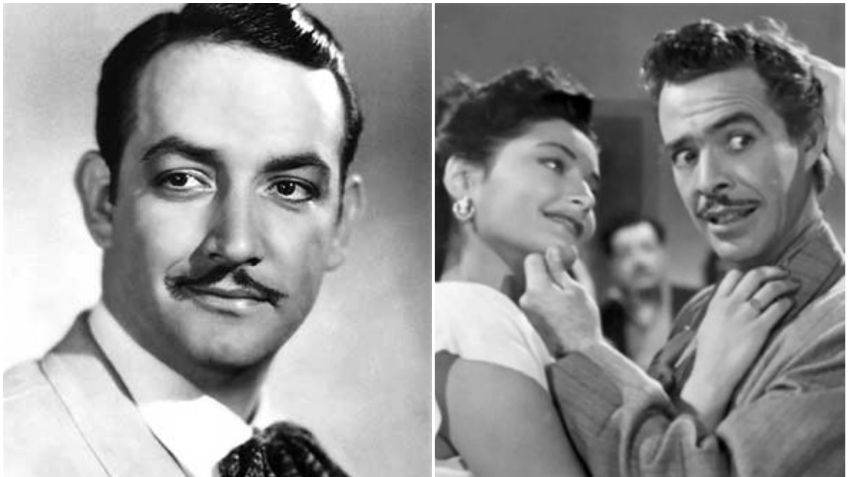 Jorge Negrete peleó por el amor de bella actriz con cómico del Cine de Oro