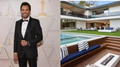 Entre cine y piscinas: así es la LUJOSA nueva mansión de Eugenio Derbez en California