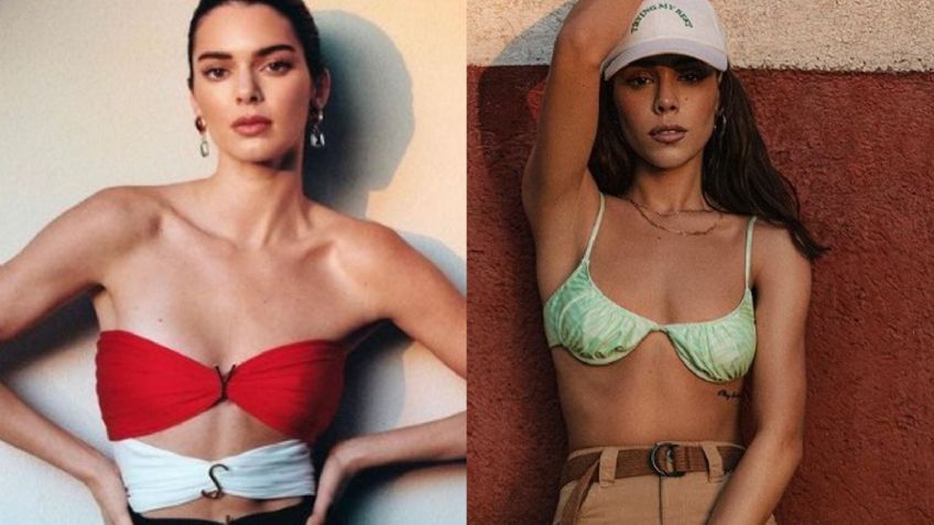 Danna Paola y sus looks con "top curtain reveal" con los que demostró tener mejor estilo que Kendall Jenner